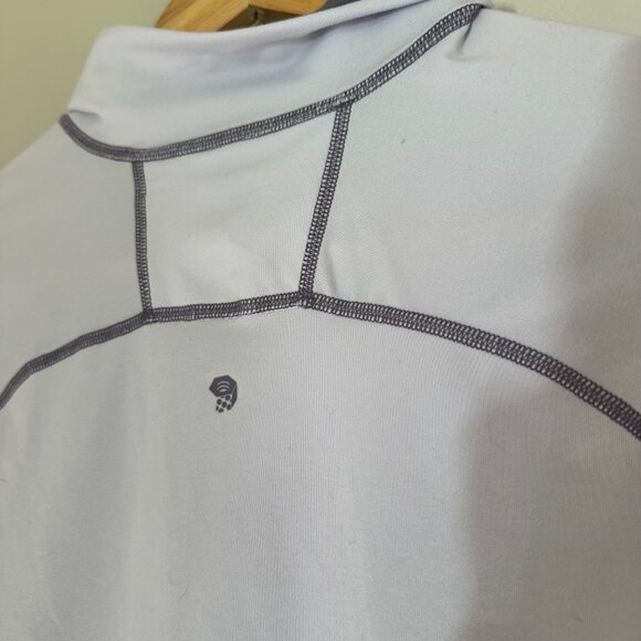 Mountain Hardwear Wick Butterlicious 1/2 Zip Shirt Active Top - Medium - Picture 5 of 6